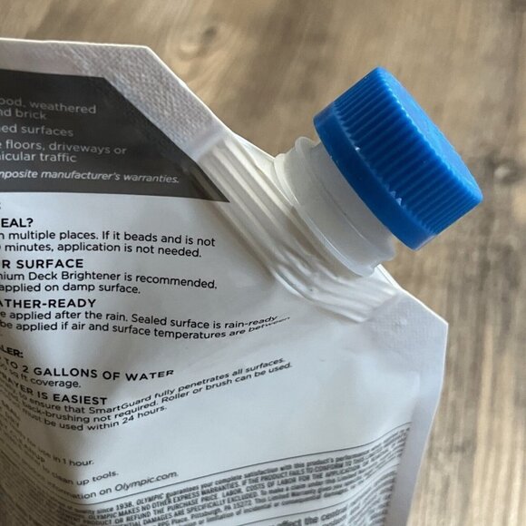 Olympic SmartGuard Clear Multi-Surface Spray Sealer Concentrated 15oz Add Water - Picture 11 of 11